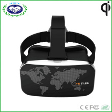 Vatos Vr Park Virtual Reality 3D Glasses for 3D Video Games Headset for 4-6 Inch Smartphone (Black)